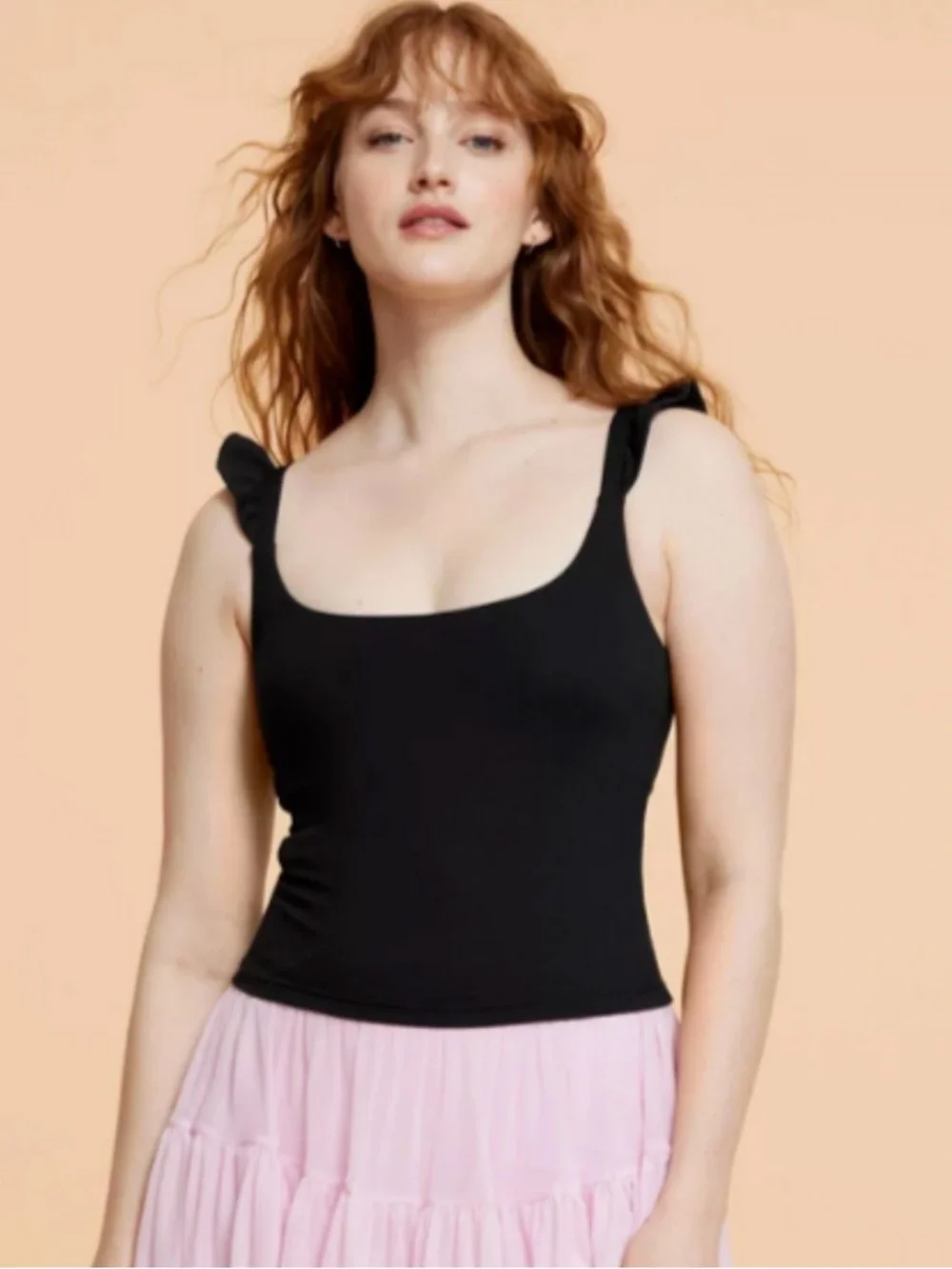 Blogilates Women’s Ruffle Tank - Picture 1 of 6